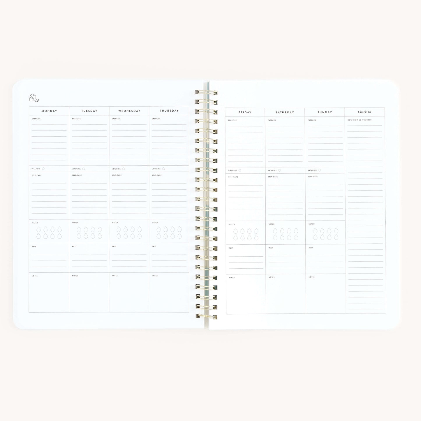 Simplified by Emily Ley - Workbook, Wellness