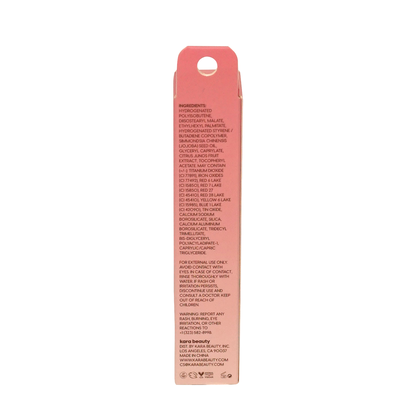 Kara Beauty - PH Glow Lip Oil - Sheer Rose: Sheer Coral