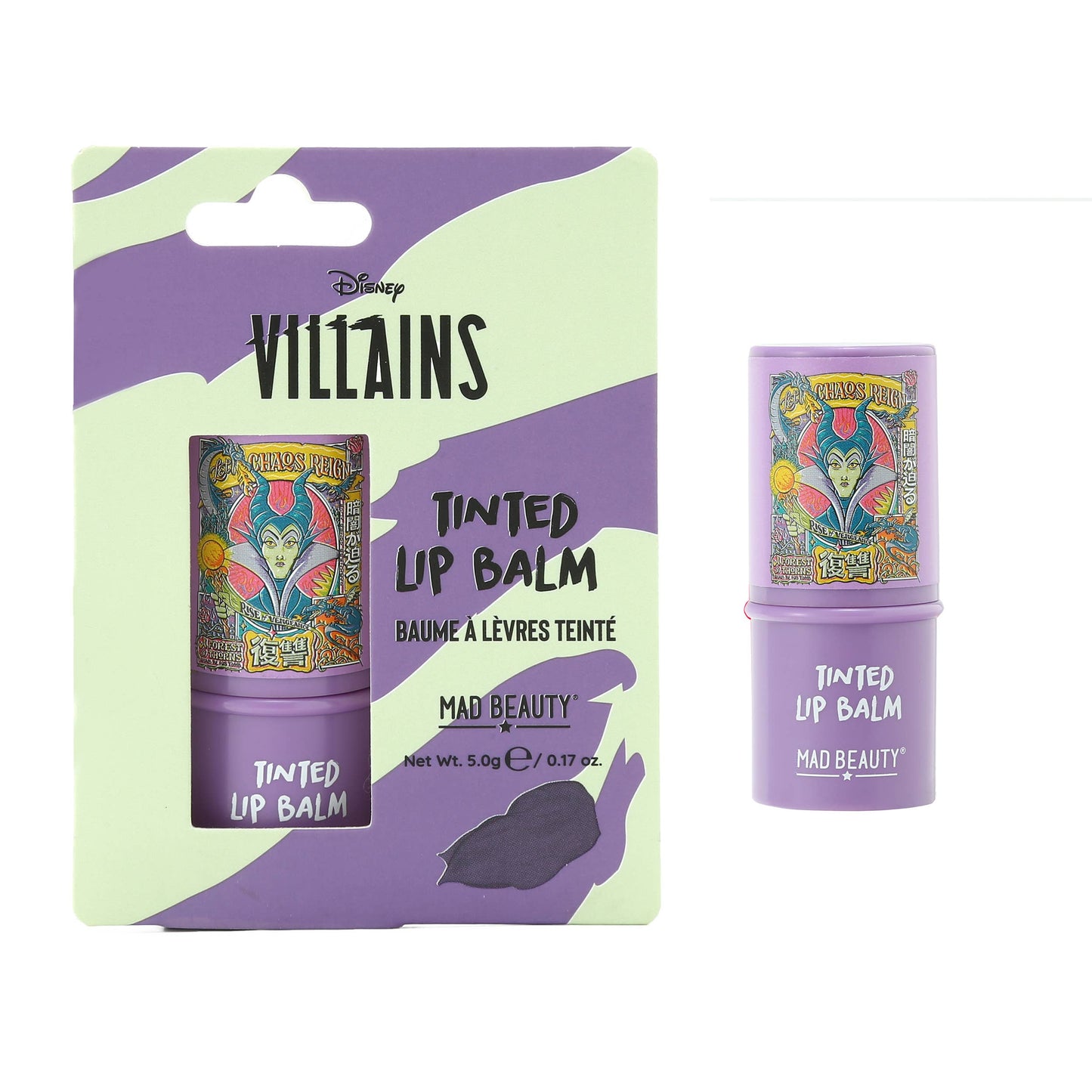 Mad Beauty USA LLC - Wicked Villains Maleficent Tinted Lip Balm