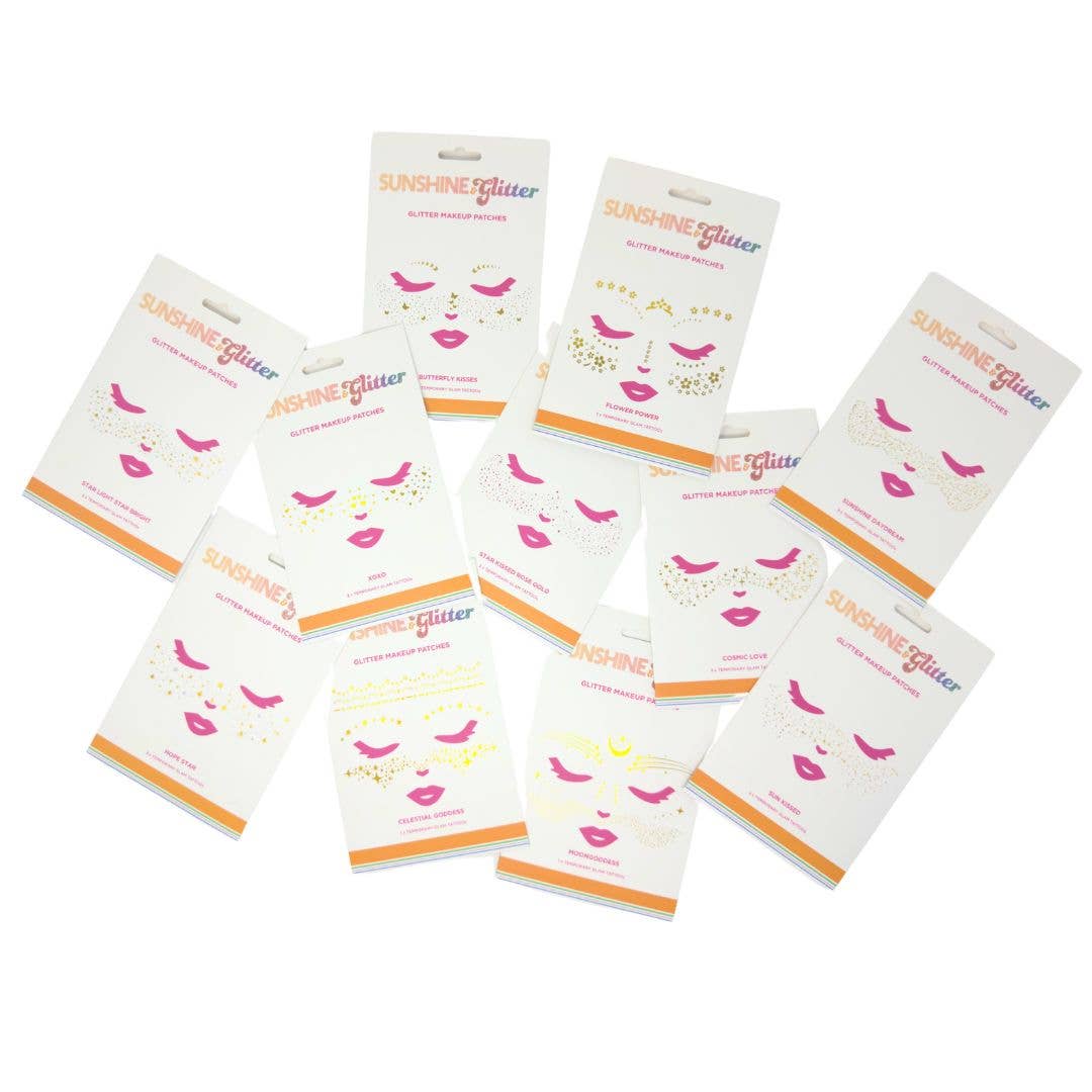 Sunshine & Glitter - TEMPORARY GLAM TATTOOS: Sun Kissed