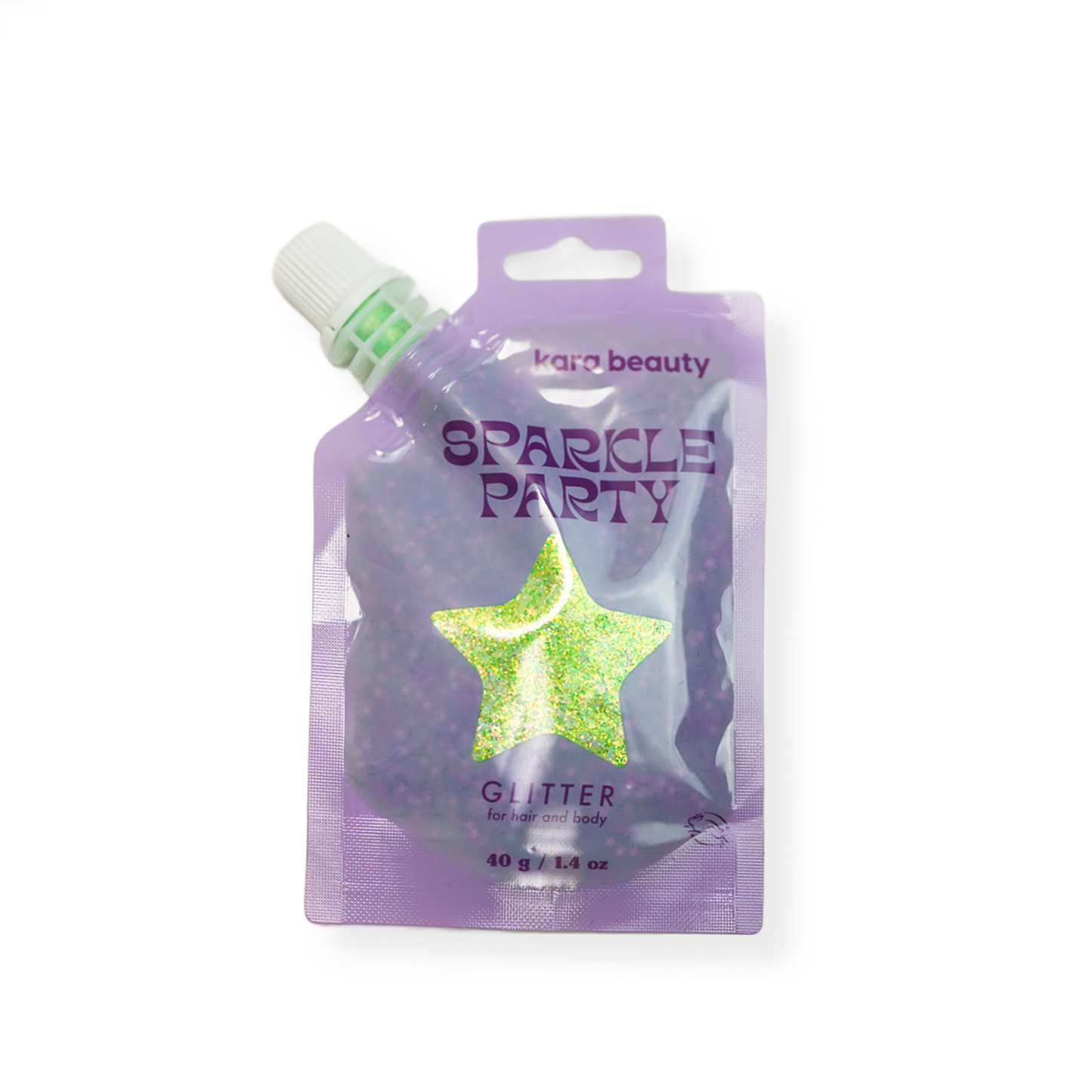 Kara Beauty - SPARKLE PARTY HAIR AND BODY GEL - SINGLE PACKS: LAVENDER MOONS