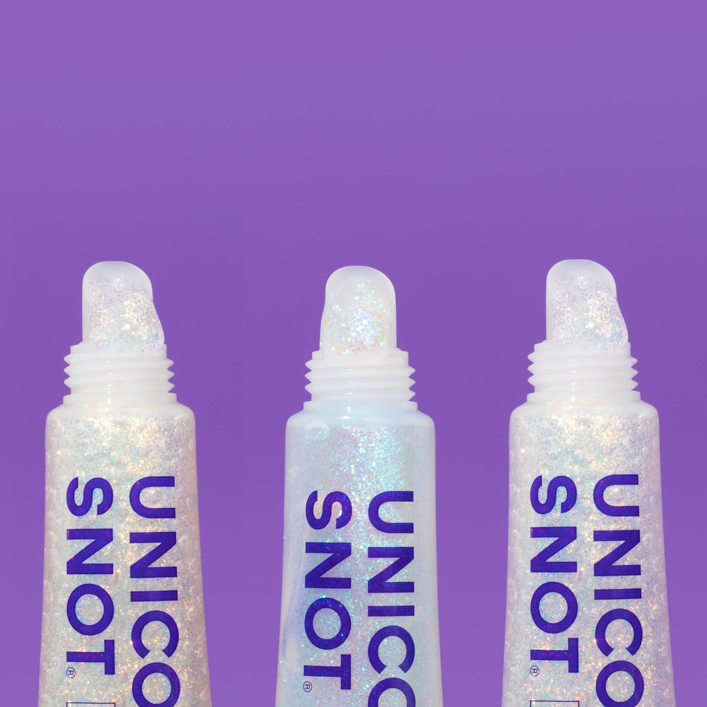 Unicorn Snot - Glitter Boss BIO Lip Gloss - Gift Set - 3 pcs