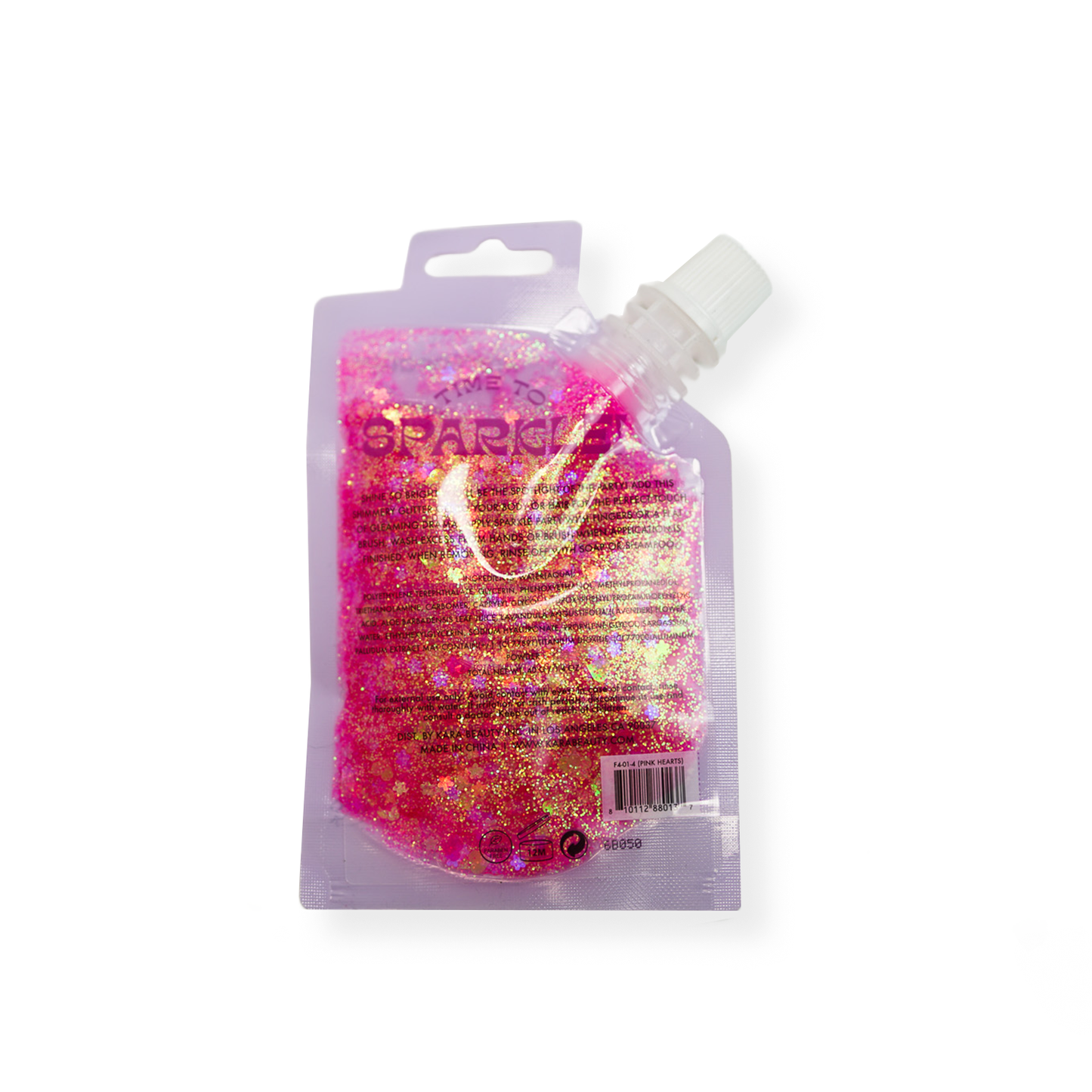 Kara Beauty - SPARKLE PARTY HAIR AND BODY GEL - SINGLE PACKS: LAVENDER MOONS