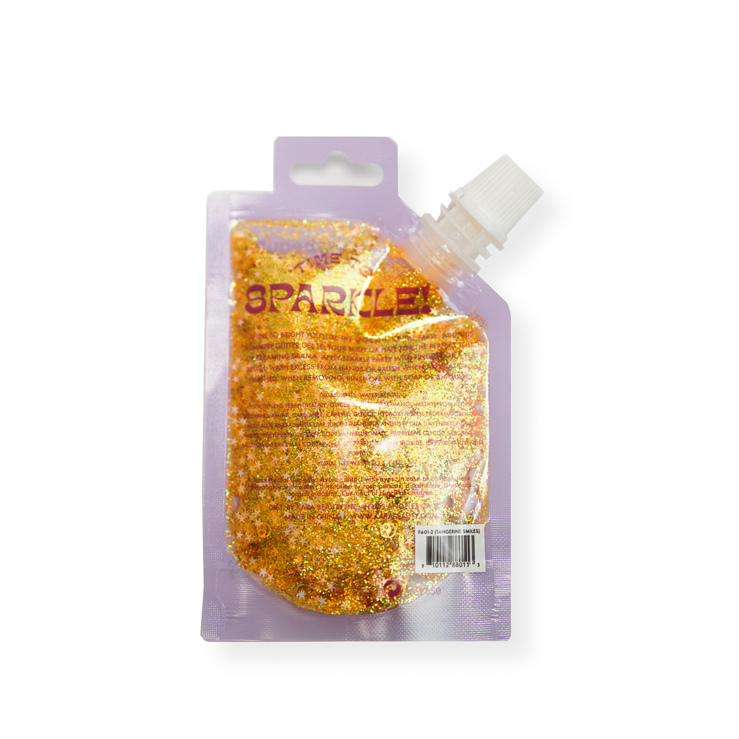 Kara Beauty - SPARKLE PARTY HAIR AND BODY GEL - SINGLE PACKS: LAVENDER MOONS