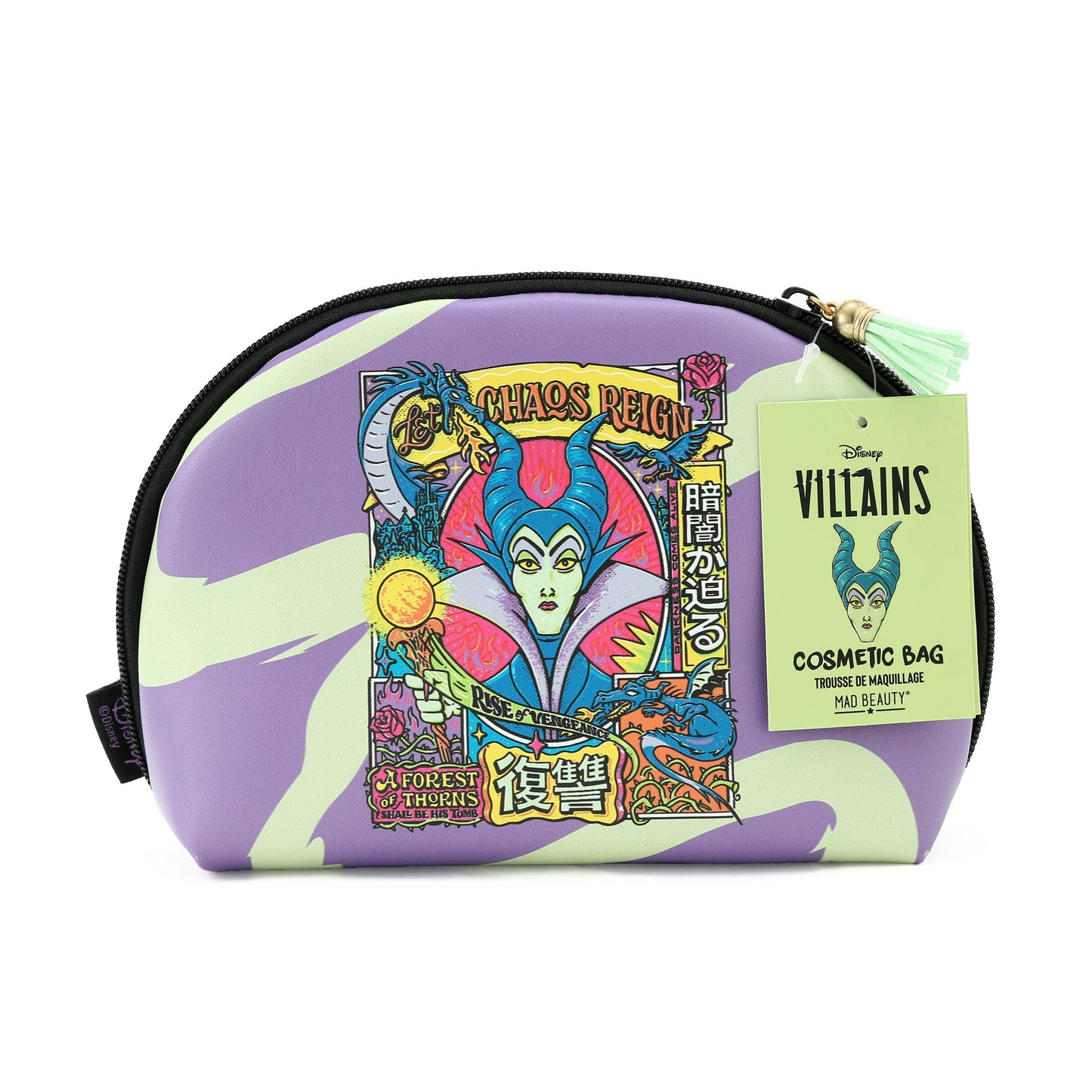 Mad Beauty USA LLC - Wicked Villains Maleficent Cosmetic Bag