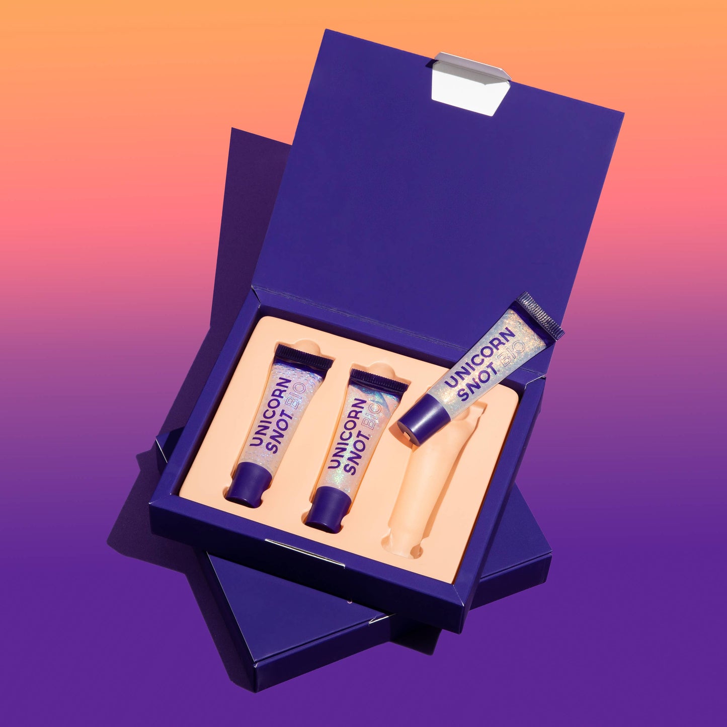 Unicorn Snot - Glitter Boss BIO Lip Gloss - Gift Set - 3 pcs