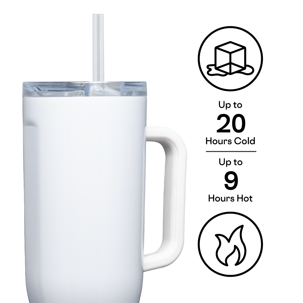 CORKCICLE - Cruiser - 40oz Gloss White