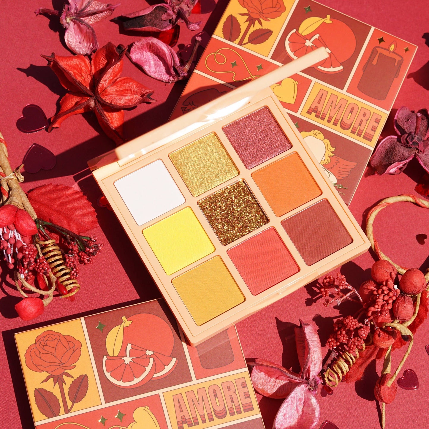 Kara Beauty - AMORE 9-Shade Multi-Finish Creative Beauty Palette