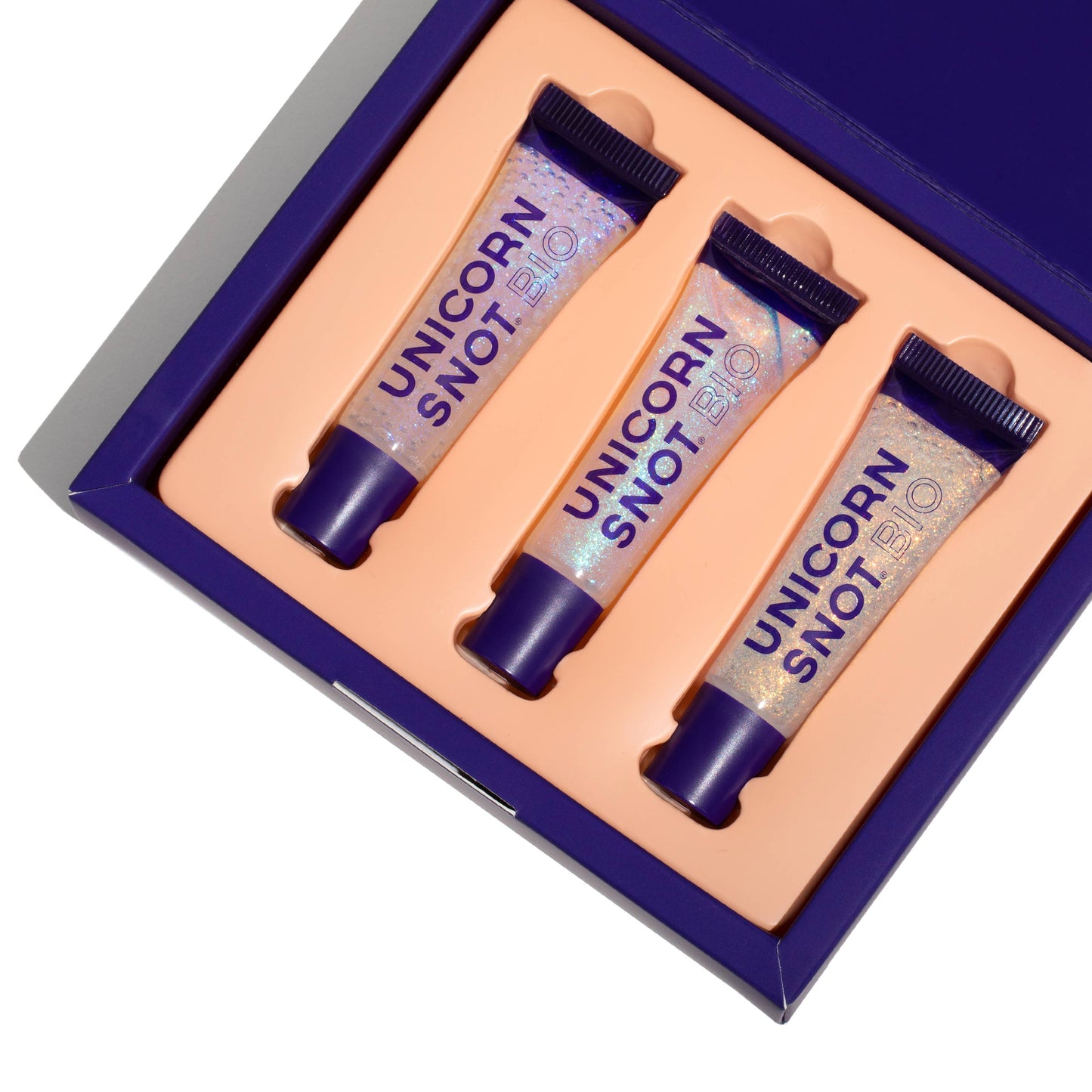 Unicorn Snot - Glitter Boss BIO Lip Gloss - Gift Set - 3 pcs