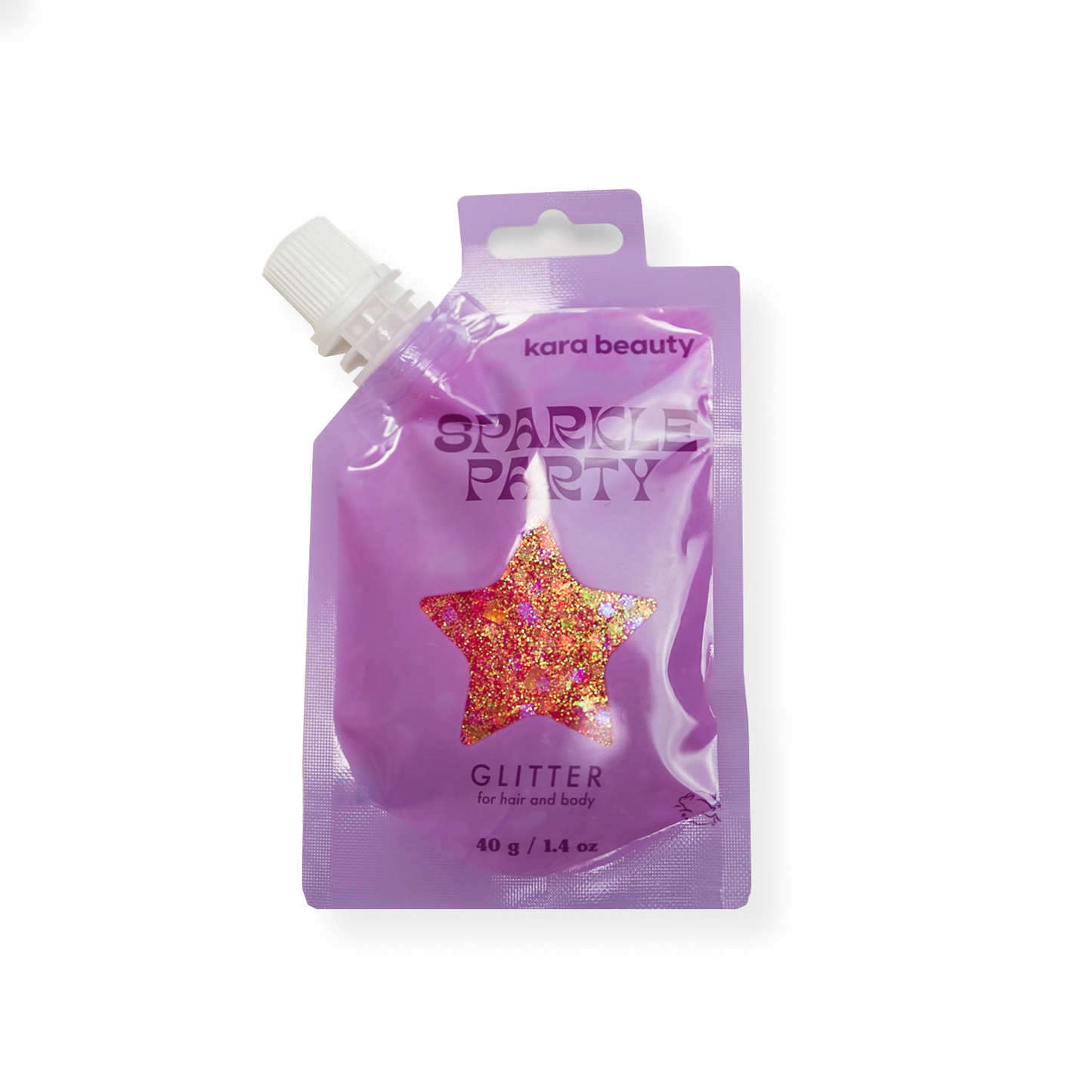 Kara Beauty - SPARKLE PARTY HAIR AND BODY GEL - SINGLE PACKS: LAVENDER MOONS