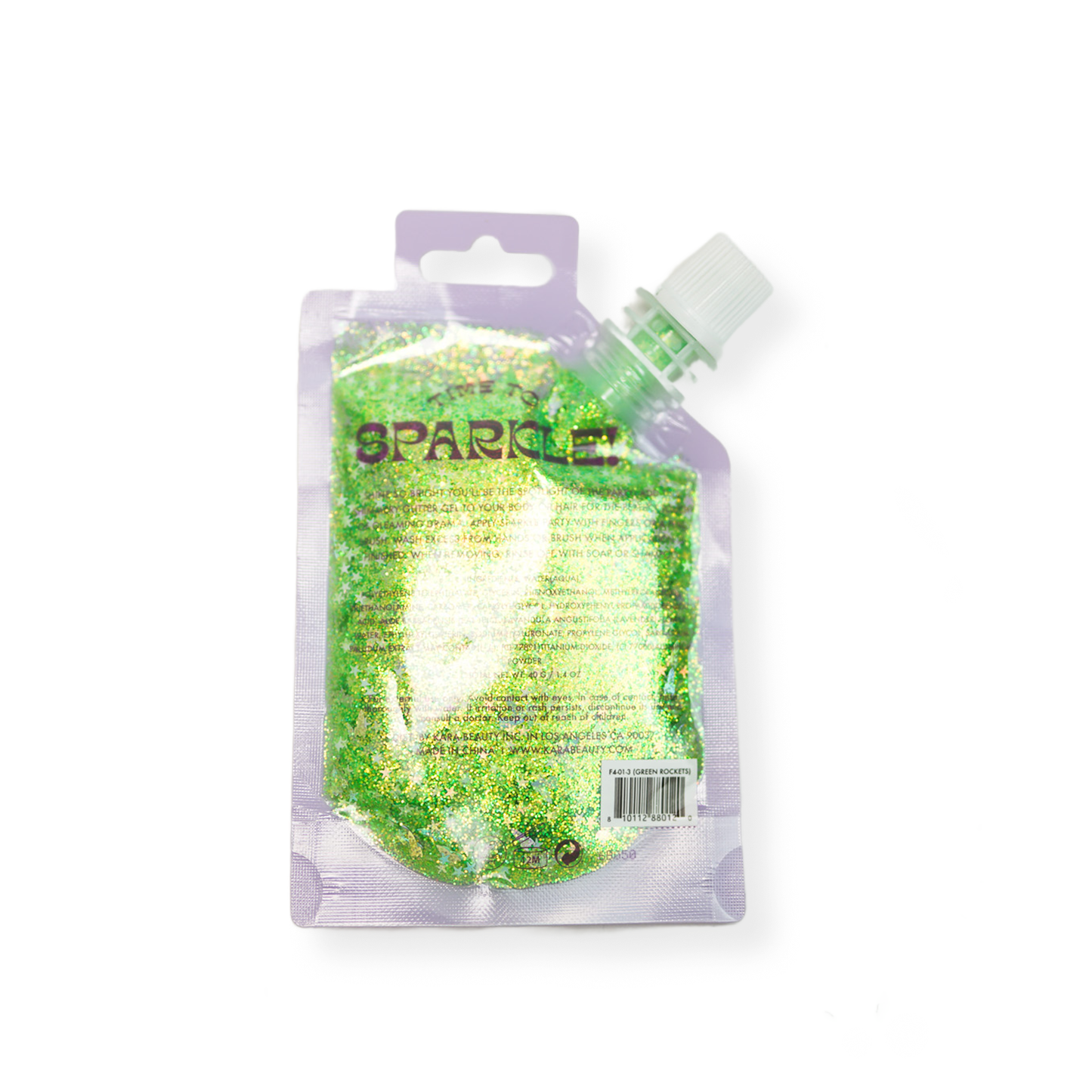 Kara Beauty - SPARKLE PARTY HAIR AND BODY GEL - SINGLE PACKS: LAVENDER MOONS