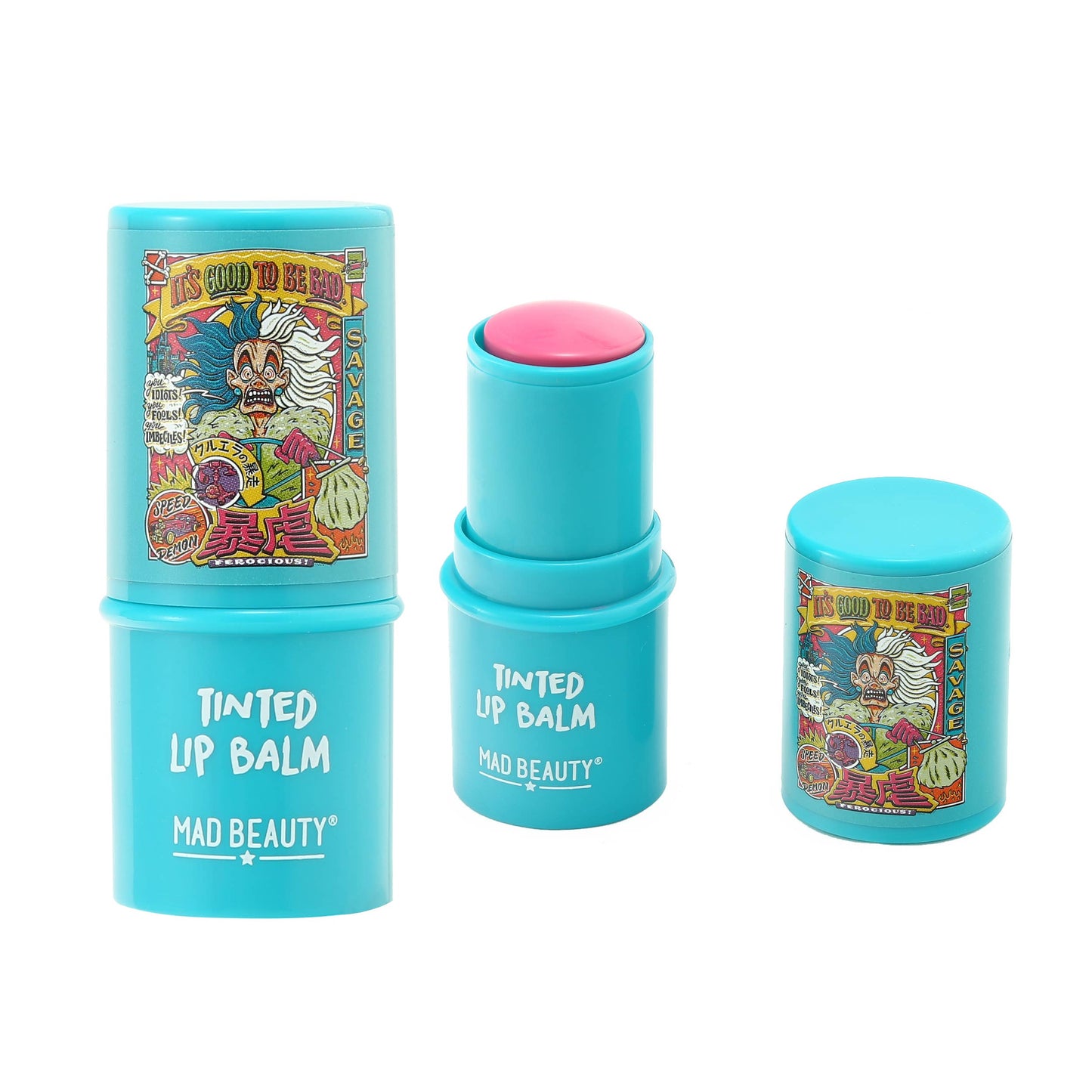 Mad Beauty USA LLC - Wicked Villains Cruella Tinted Lip Balm