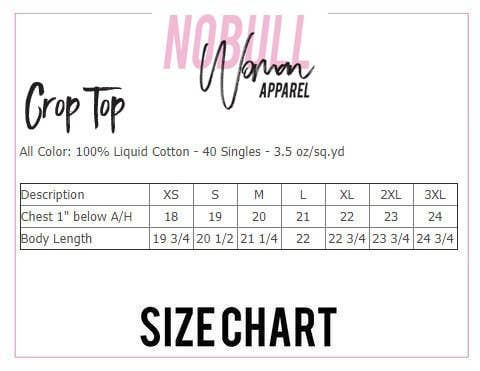 Nobullwoman Apparel - Usa Patriotic Crop Tops, 4Th Of July Crop Top Shirts, Fourth: Natural / L