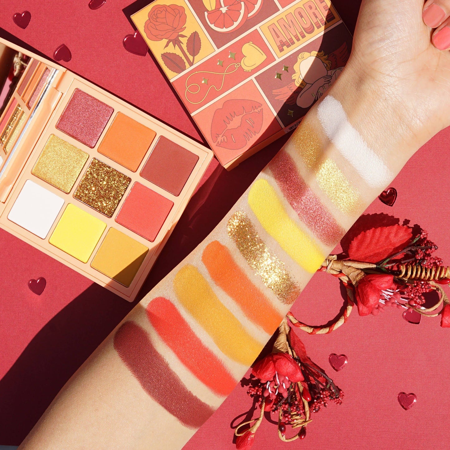 Kara Beauty - AMORE 9-Shade Multi-Finish Creative Beauty Palette