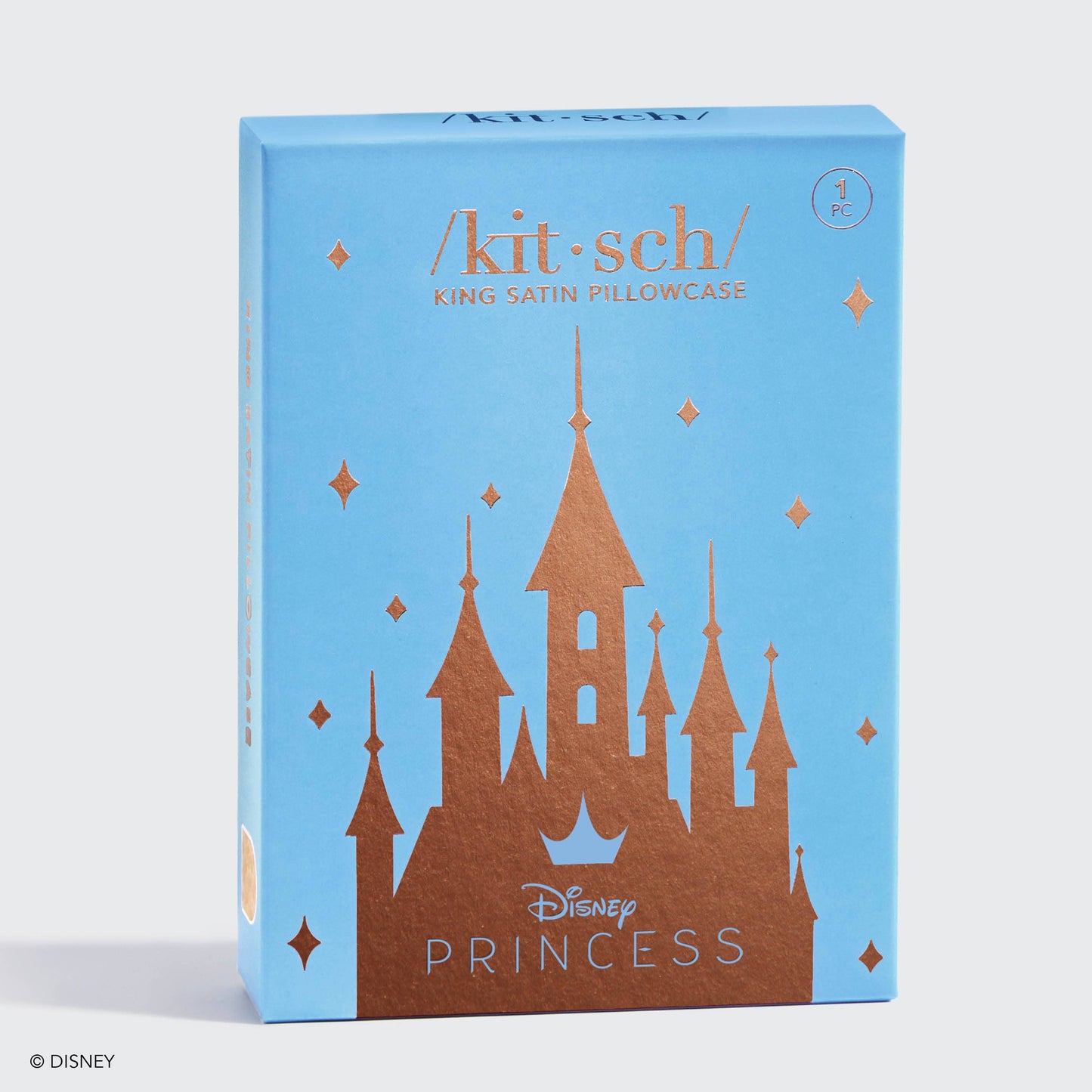 KITSCH - Disney x kitsch Satin King Pillowcase- Desert Crown