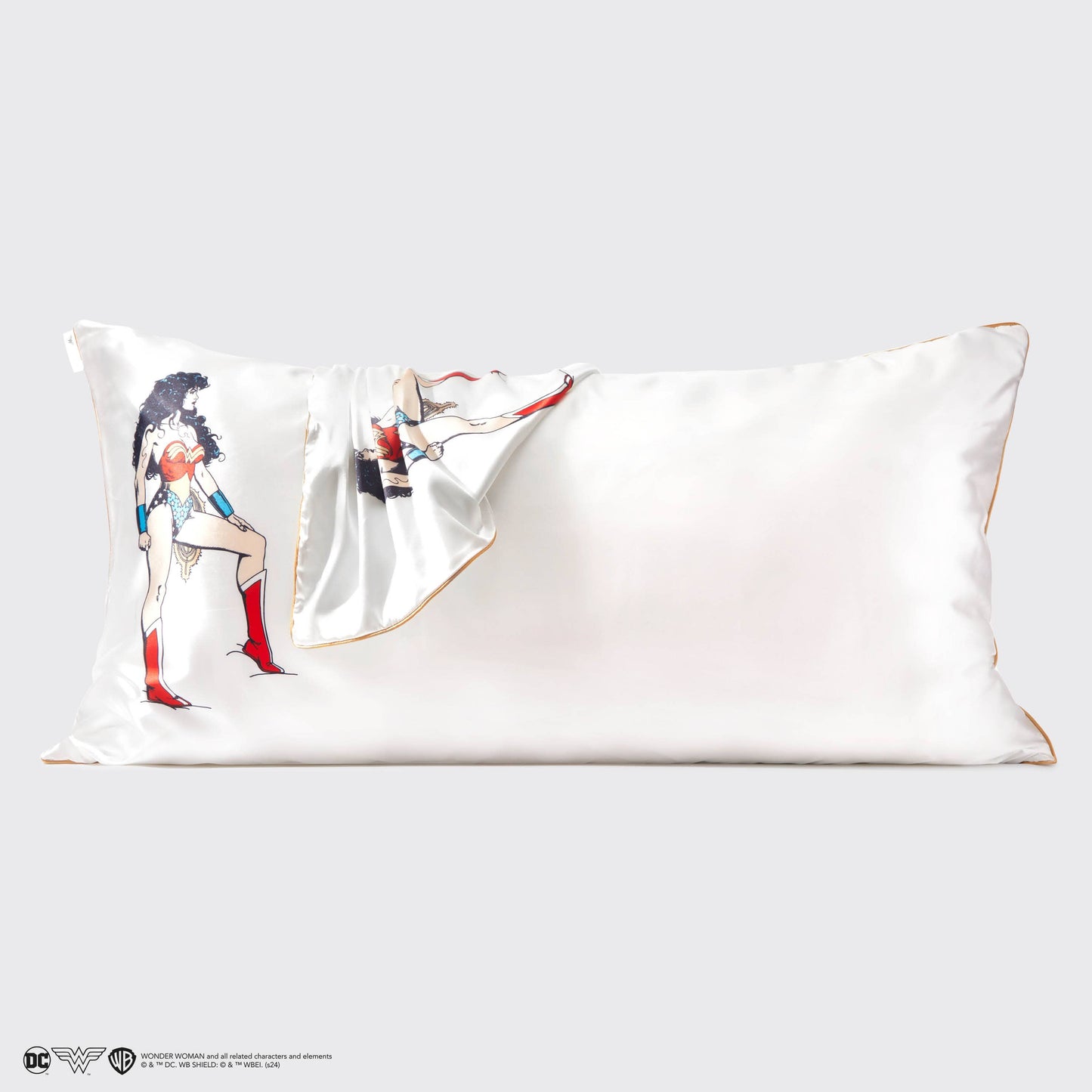 KITSCH - Wonder Woman x kitsch King Satin Pillowcase- Believe in Wond