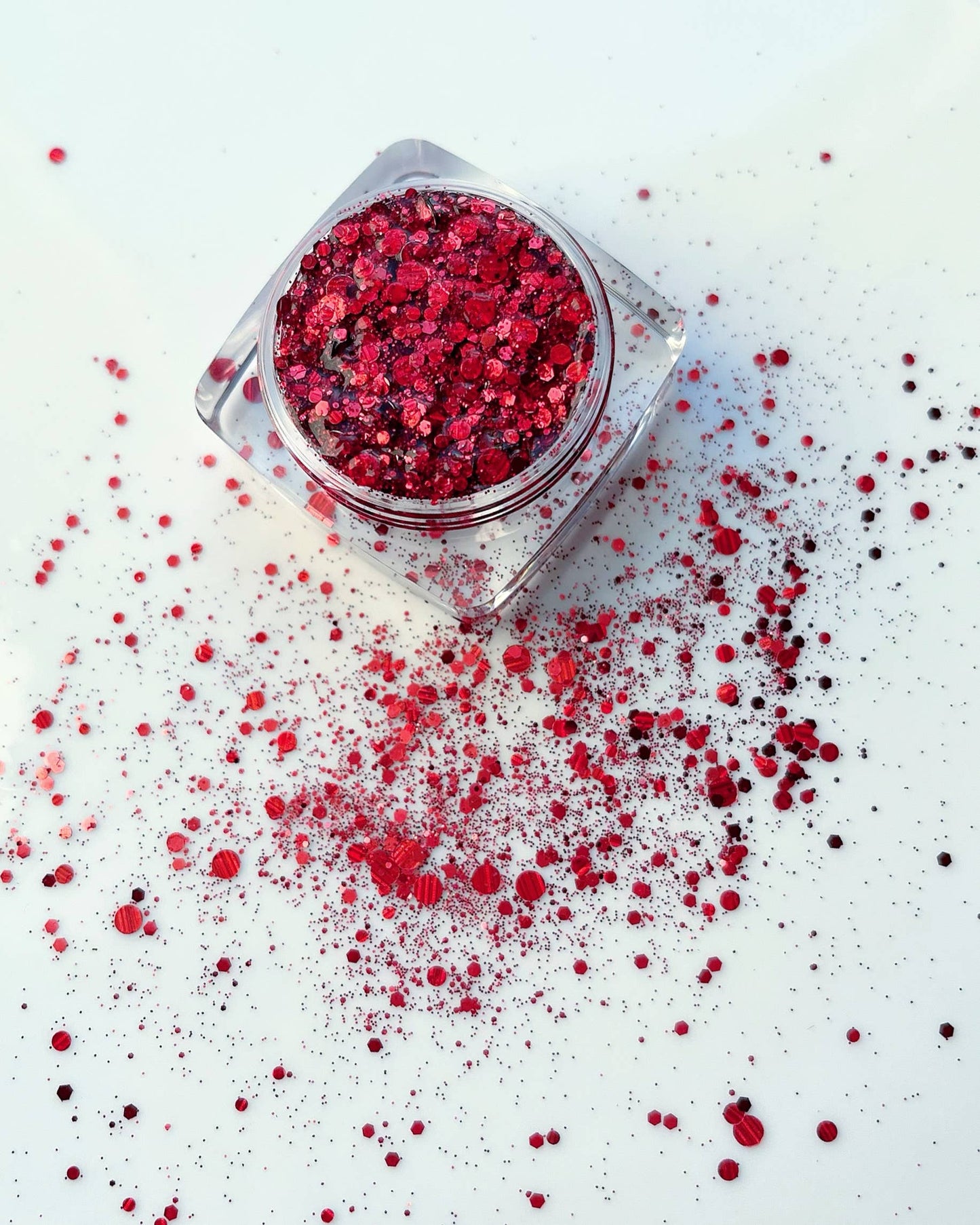 Nola Glitter Goddess - Red Eras Tour Face and Body Glitter