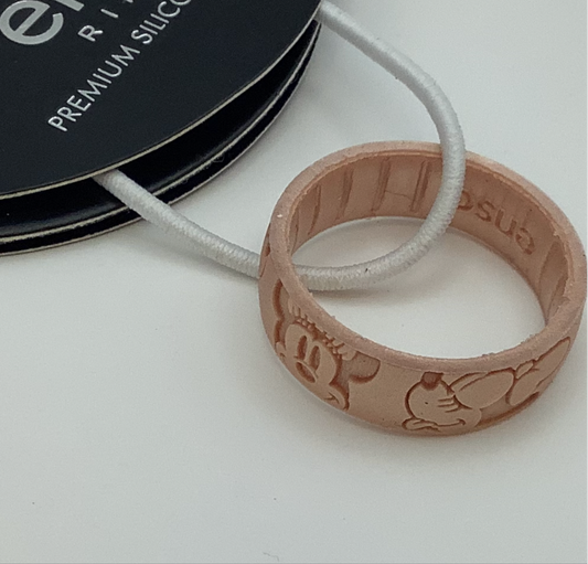 ENSO Disney Silicone Ring - Rose Gold Minnie