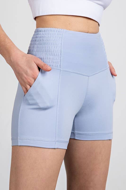 Teal Lets Ride Biker Short