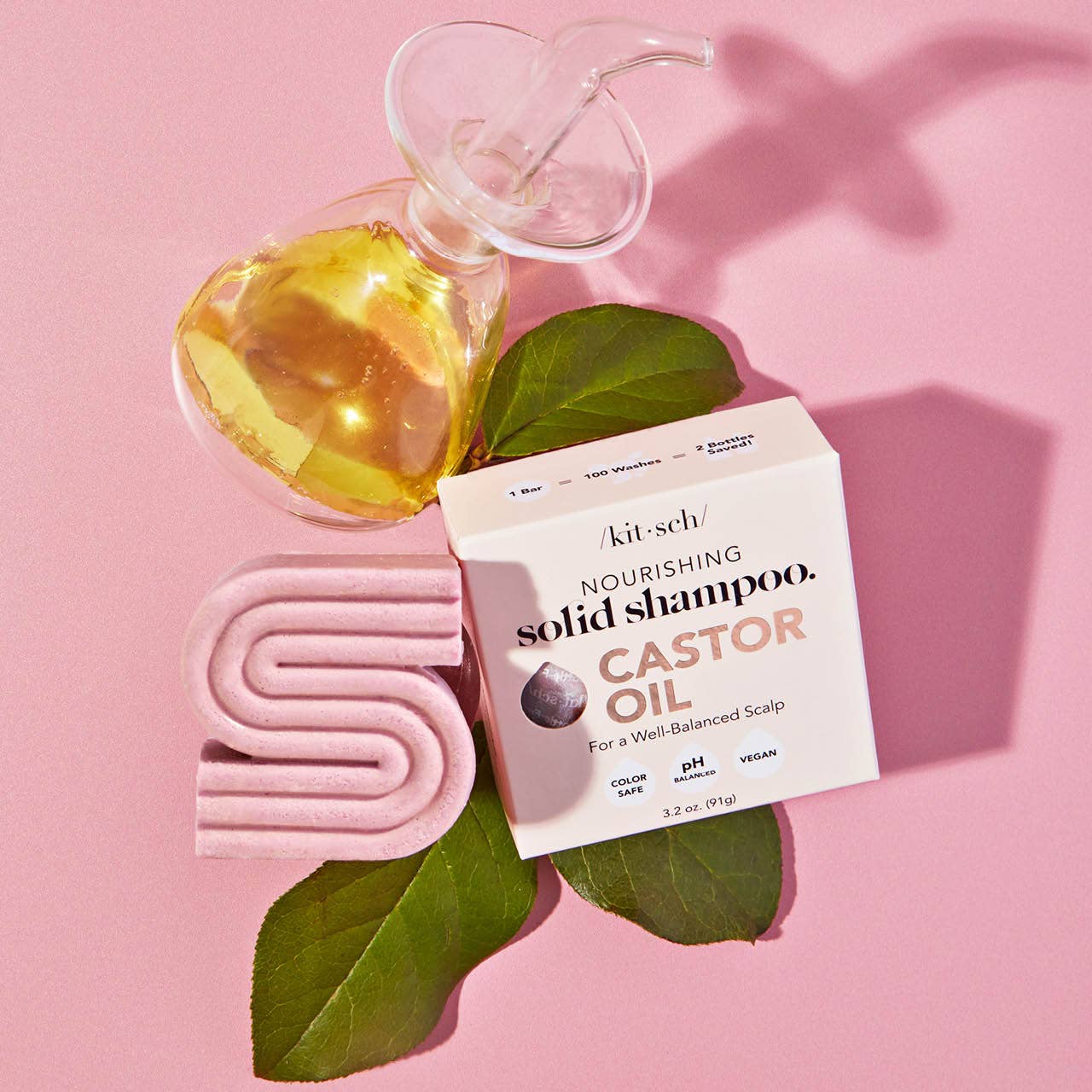 KITSCH - Castor Oil Nourishing Shampoo Bar