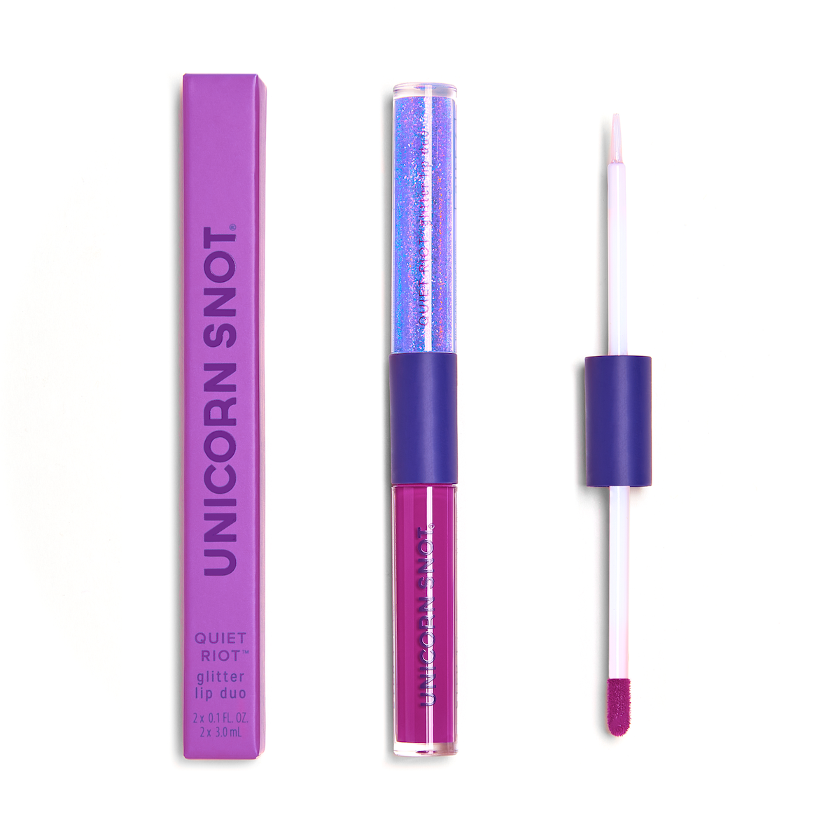 Unicorn Snot - Quiet Riot Glitter Lip Duo - Astro