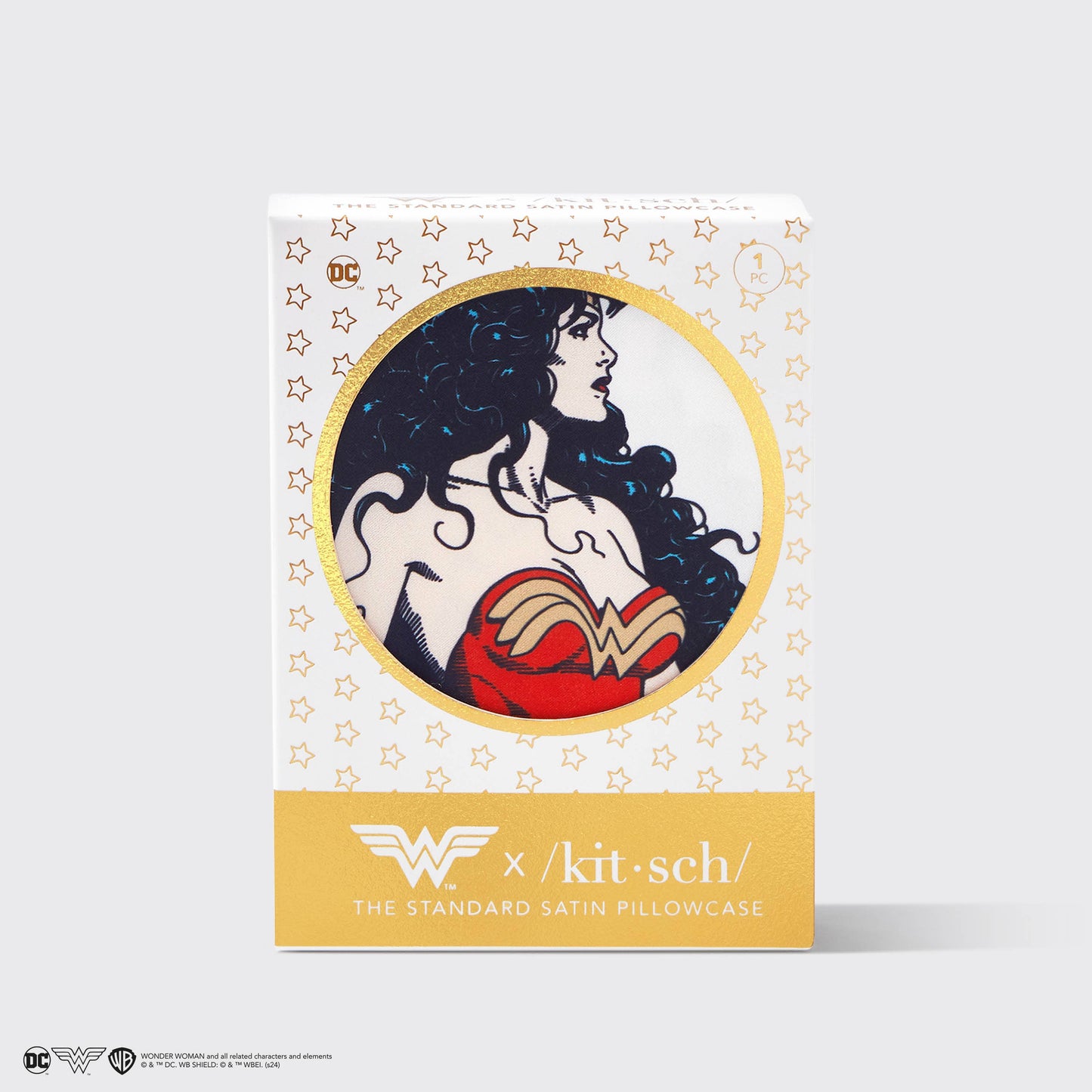 KITSCH - Wonder Woman x kitsch Satin Pillowcase- Believe In Wonder