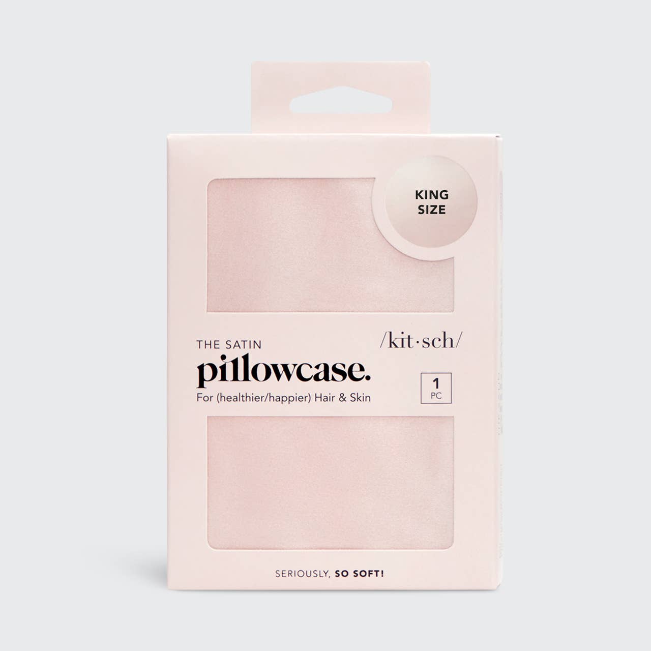 Satin King Pillowcase - Blush