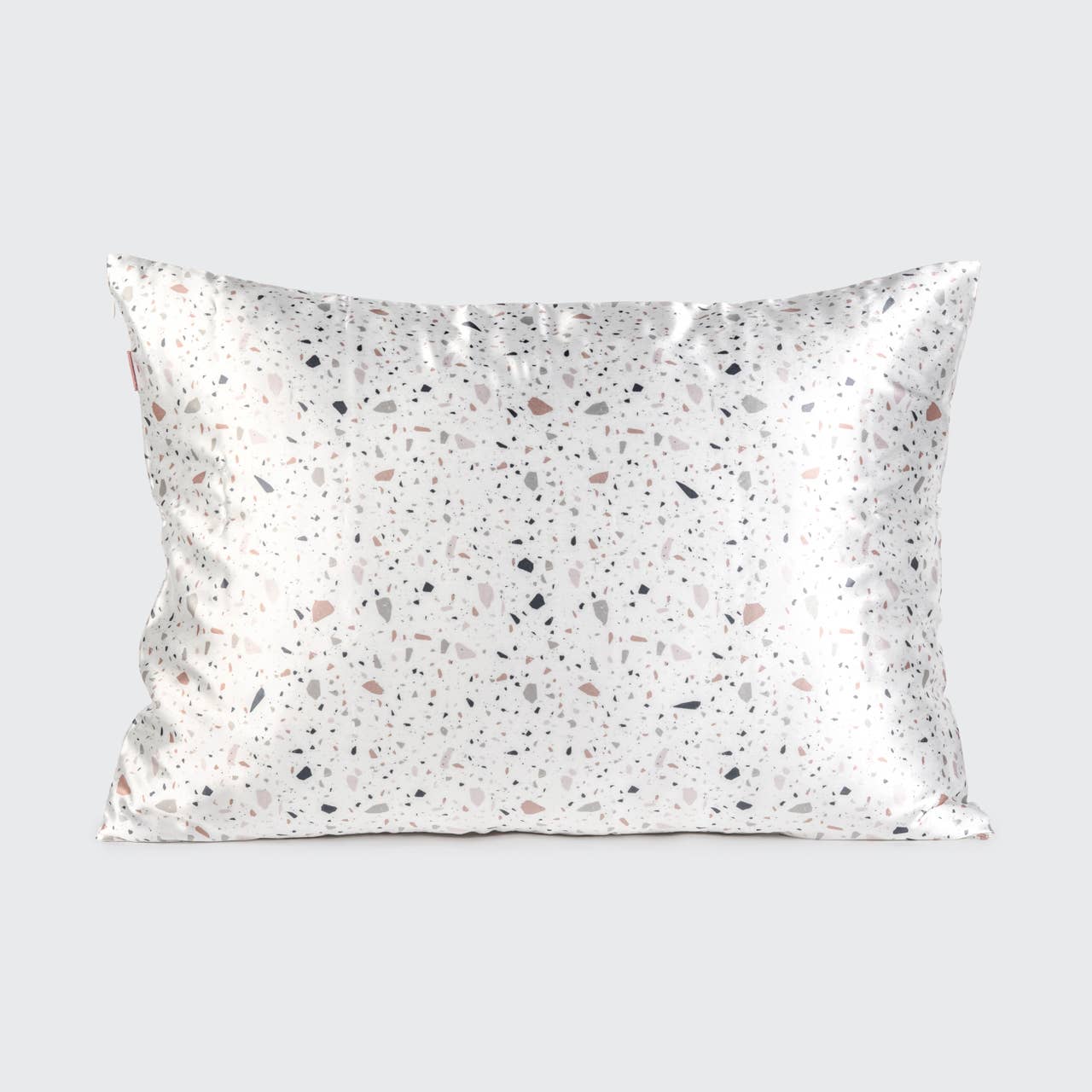 Satin Pillowcase - White Terrazzo